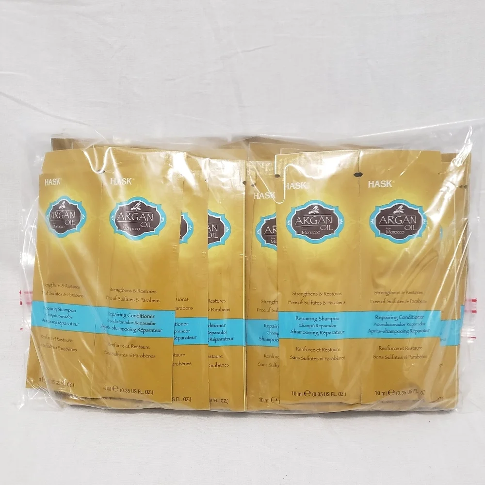 Hask Argan Oil Repairing Shampoo And Conditioner Pack Of 25